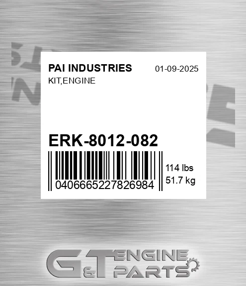 ERK-8012-082 Kit,engine for PAI INDUSTRIES