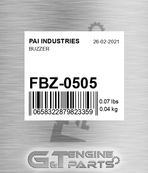 FBZ-0505 Buzzer