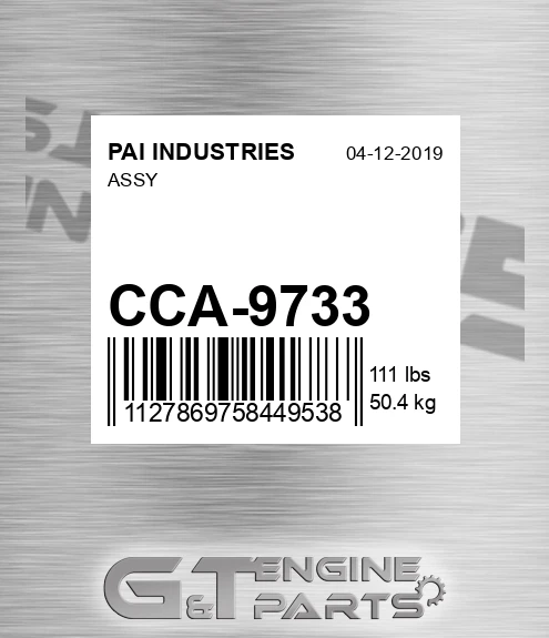 CCA-9733 Assy