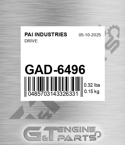 GAD-6496 Drive