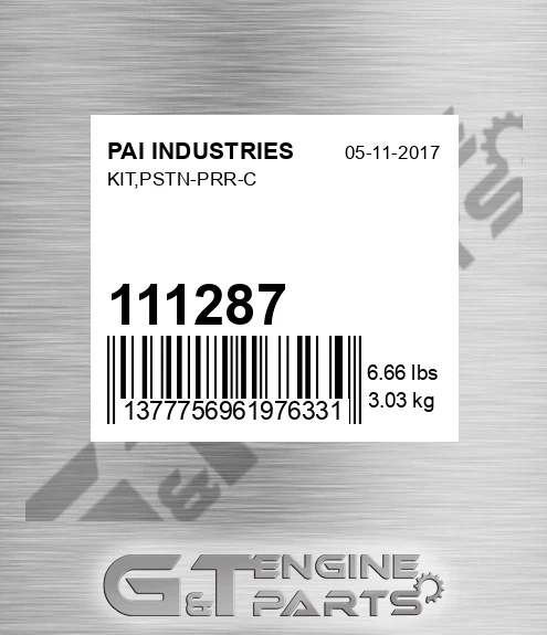 111287 Kit,pstn-prr-c