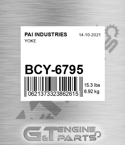 BCY-6795 Yoke