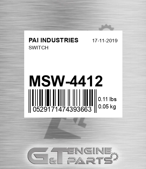 MSW-4412 Switch
