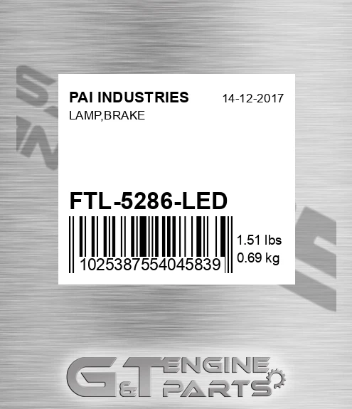 FTL-5286-LED Lamp,brake
