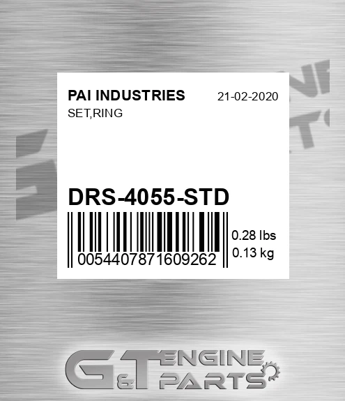 DRS-4055-STD Set,ring