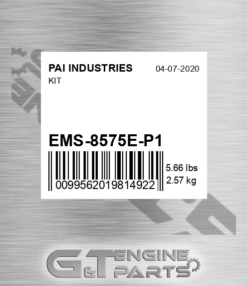 EMS-8575E-P1 Kit