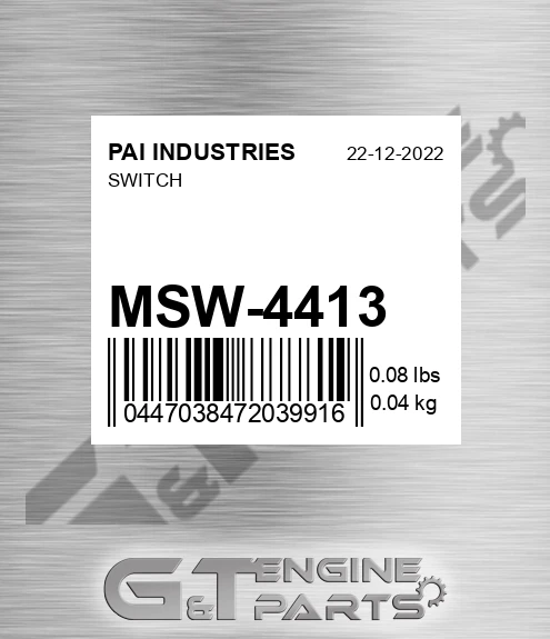 MSW-4413 Switch