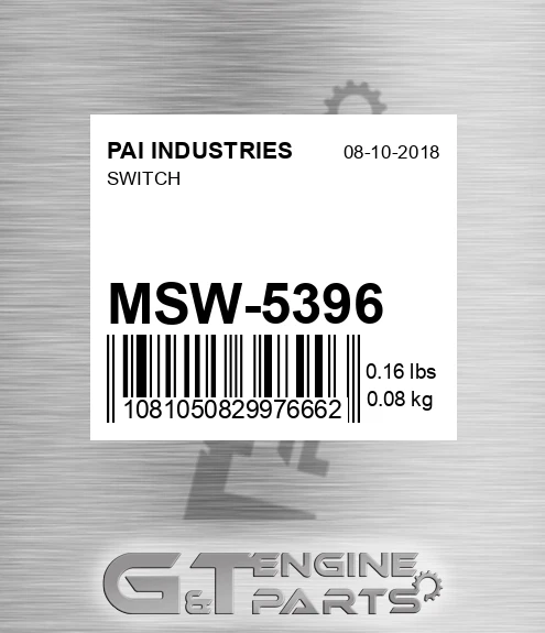 MSW-5396 Switch