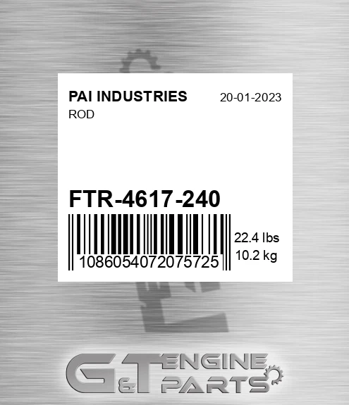 FTR-4617-240 Rod