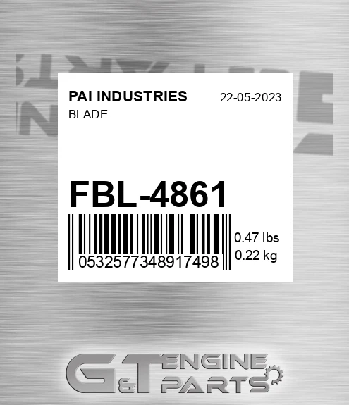 FBL-4861 Blade