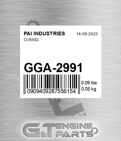 GGA-2991 O-ring