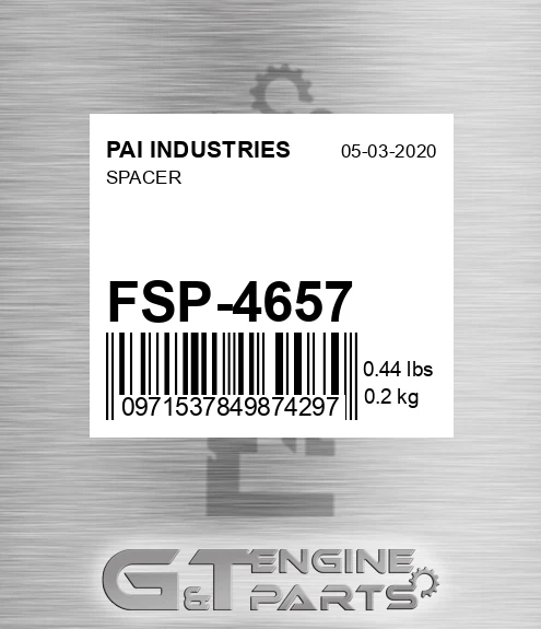 FSP-4657 Spacer