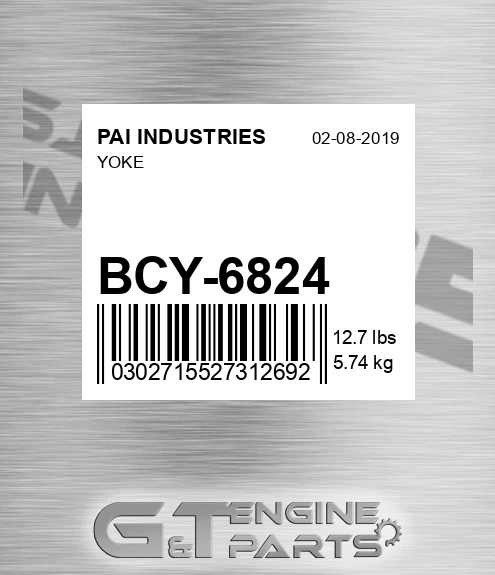 BCY-6824 Yoke