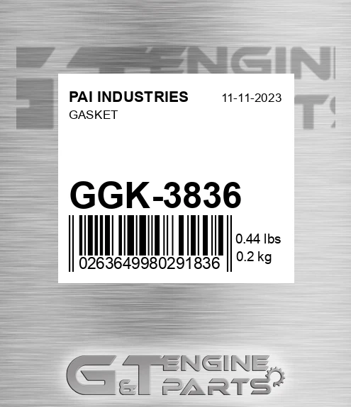 GGK-3836 Gasket