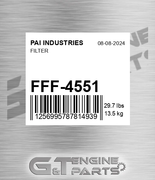 FFF-4551 Filter