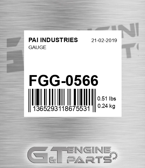 FGG-0566 Gauge