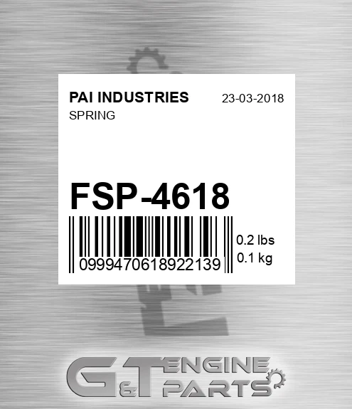 FSP-4618 Spring