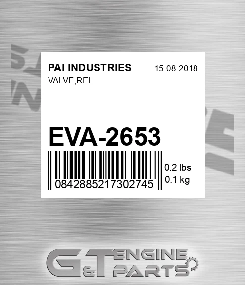 EVA-2653 Valve,rel