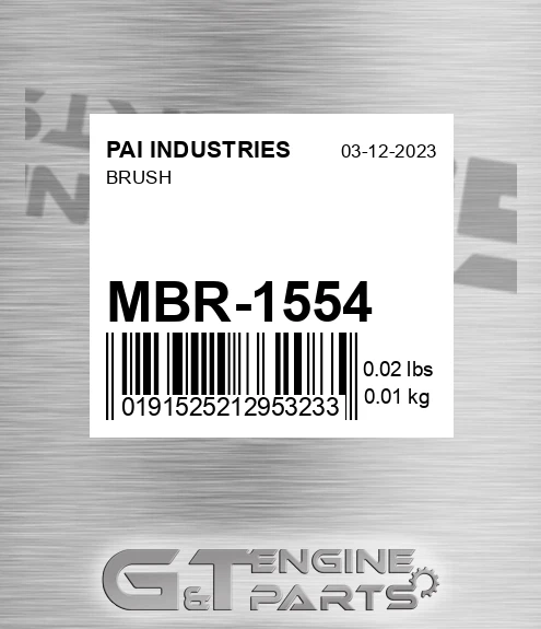 MBR-1554 Brush