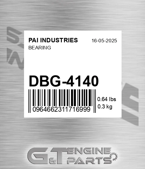 DBG-4140 Bearing