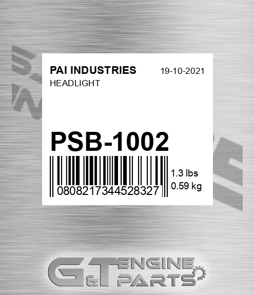 PSB-1002 Headlight