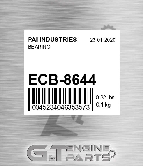 ECB-8644 Bearing