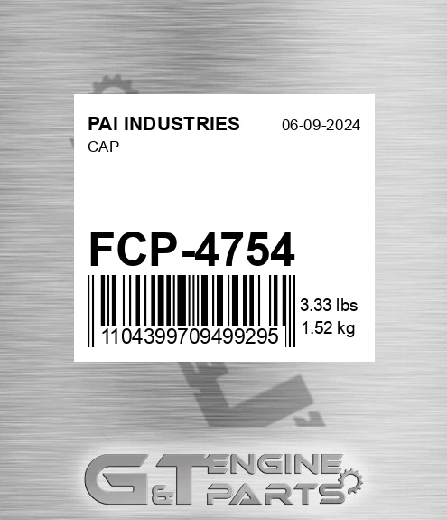 FCP-4754 Cap
