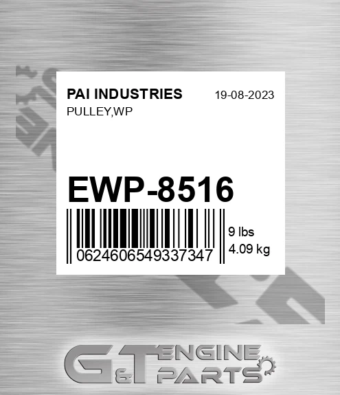 EWP-8516 Pulley,wp