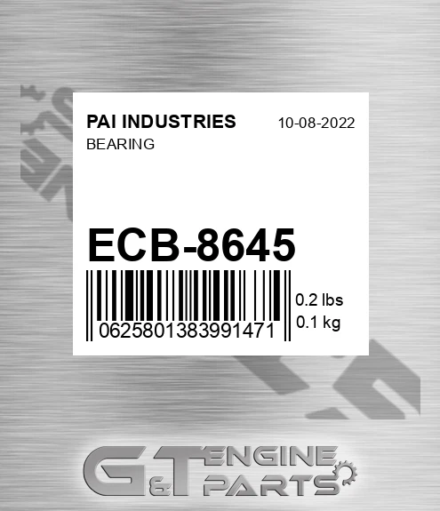 ECB-8645 Bearing