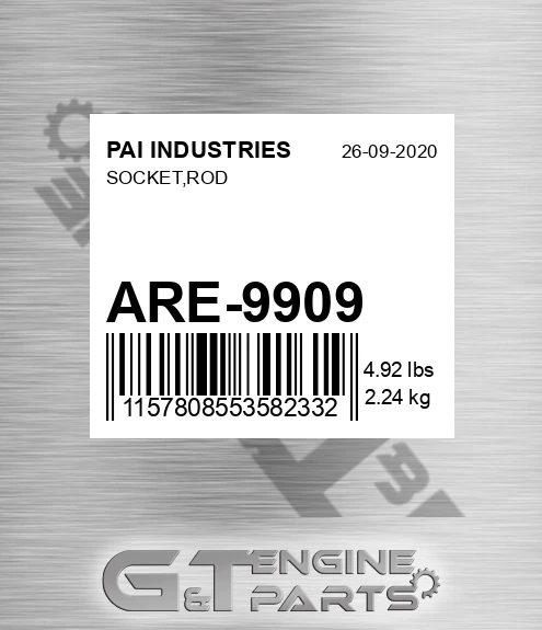 ARE-9909 Socket,rod