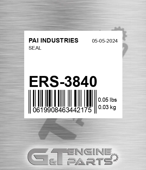 ERS-3840 Seal