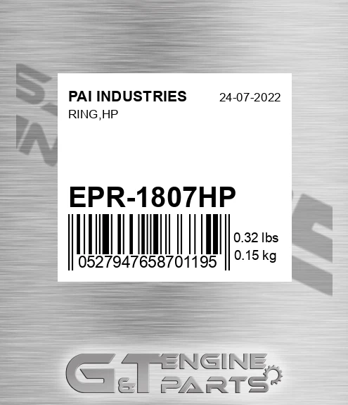 EPR-1807HP Ring,hp