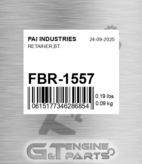 FBR-1557 Retainer,bt.