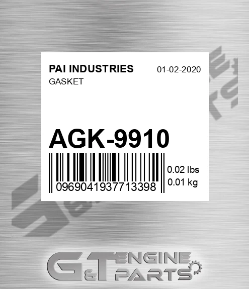 AGK-9910 Gasket