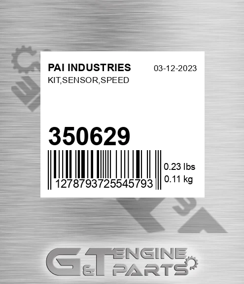 350629 Kit,sensor,speed for PAI INDUSTRIES