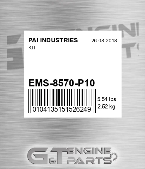 EMS-8570-P10 Kit