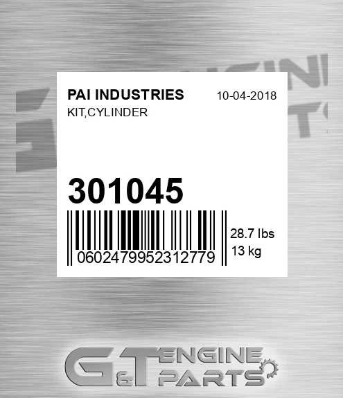 301045 Kit,cylinder