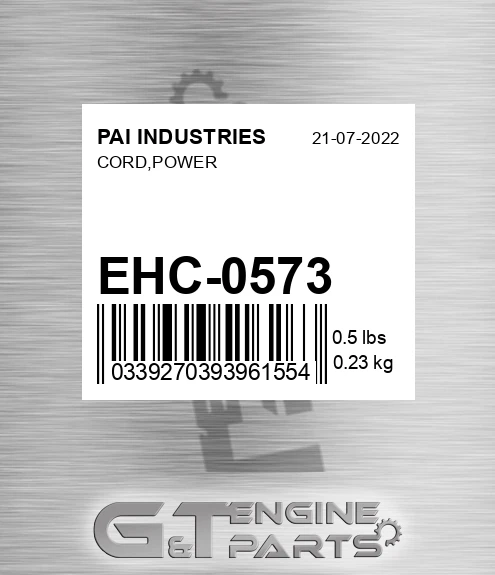 EHC-0573 Cord,power
