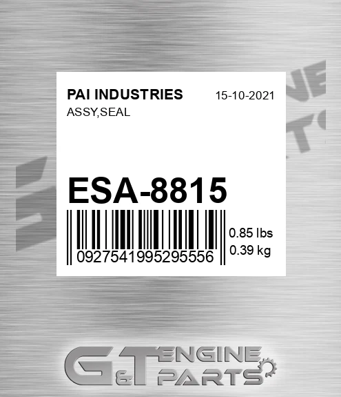 ESA-8815 Assy,seal