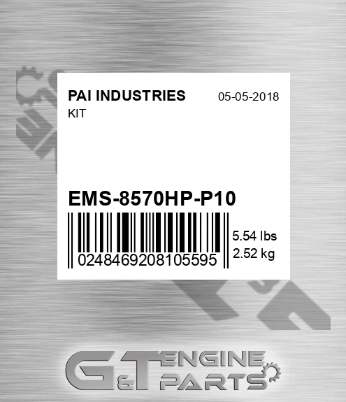 EMS-8570HP-P10 Kit