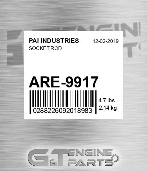 ARE-9917 Socket,rod