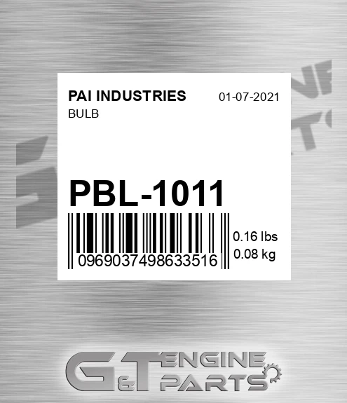 PBL-1011 Bulb