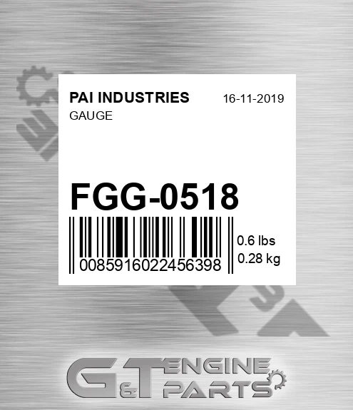 FGG-0518 Gauge