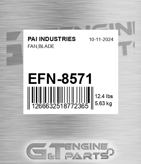 EFN-8571 Fan,blade