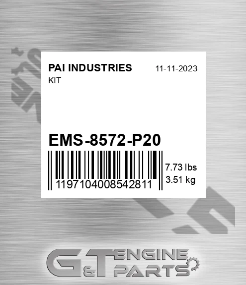 EMS-8572-P20 Kit