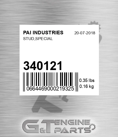 340121 Stud,special