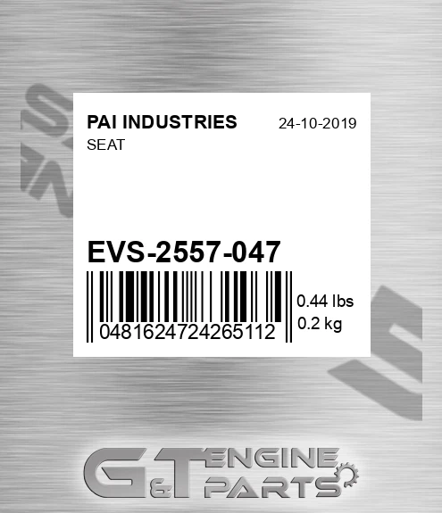 EVS-2557-047 Seat