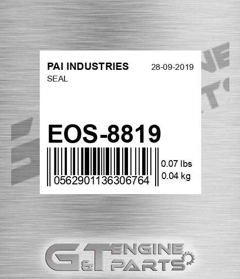 EOS-8819 Seal