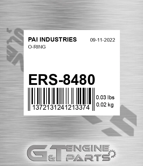 ERS-8480 O-ring