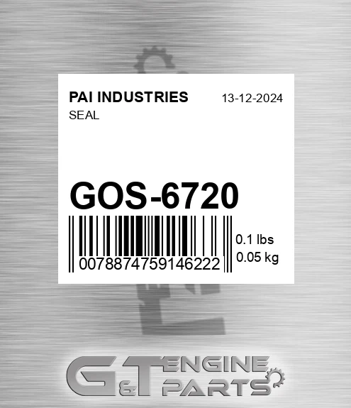 GOS-6720 Seal